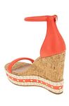 BCBGeneration Women's Narida Wedge Sandal, Hot Peach, 6 UK