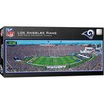 Masterpieces NFL 91882: Los Angeles Rams 1000pc Panoramic Puzzle, Team Color, 1000 Pieces-13" x 39"