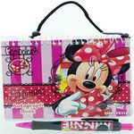 Minnie Autograph Disney Minnie Mouse Red Autograph Book with 1 Retractable Pen