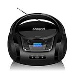 LONPOO CD Player Portable Boombox w