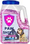 Paw Shield Pet Friendly Ice Melt (12 LB)- A Dual Acting, Natural Based Ice Melt for Snow with a Melting Power of Below Zero Degrees. Keep Your Family Safe During Winters Harshest Conditions!