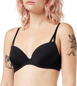 Calvin Klein Mujer Sujetador Push-Up Lift Demi con Aros, Negro (Black), 75C (34C)