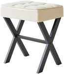 IBUYKE Square Makeup Stool with X-L