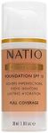 Natio Australia Flawless Foundation SPF 15 Medium Tan 30ml - Full Coverage, Dewy Finish Liquid Foundation - Conceal Imperfections, Redness & Uneven Pigmentation - Hydrating Medium to Full Coverage Foundation - Made in Australia