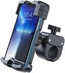 YUHENG Motorcycle Phone Mount-3s Easy Install-7.2inch Big Phone Friendly Bike Phone Holder for Bicycle-Effortless Install Bike Phone Mount-Secure Motorcycle Handlebar Phone Mount-with All Cell Phones