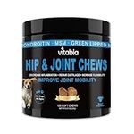 Joint Supplements for Dogs – Dog Joint Care with Glucosamine, Chondroitin, Green Lipped Mussel and Turmeric Dog for Effective Dog Pain Relief – Beef Flavour joint supplements for dogs (120 Count)