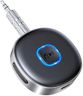 Mohard Recepteur Bluetooth 5.3 Voiture, AUX Adaptateur Jack 3.5mm, Appel Mains Libres & Double Connexion, Autonomie 16H, Receveur Bluetooth pour Amplificateur AV/Autoradio/Haut-Parleur/Casque Filaire