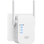 2024 Upgraded WiFi Extender WiFi Booster WiFi Range Extender for Home, Internet Extender Booster WiFi Repeater with Ethernet Port, WPS 1-Tap Setup