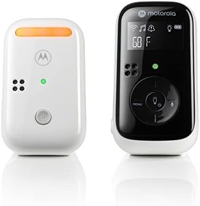 Motorola Nursery Baby Monitor, 1000ft Range PIP11 Audio Only, Nightlight, Lullabies, No WiFi Needed, Portable Parent Unit for Easy Monitoring