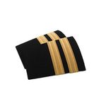 Pilot Epaulets - 2 Stripe (Gold)