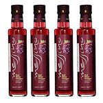 Messino Red Wine Vinegar, Pack of 4 x 250 ml (Total: 1 L)