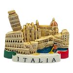 Moira Italy 3D Resin Magnet for Fridge Decoration Travel Souvenir