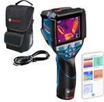 Bosch Professional Thermal Imaging Camera GTC 600 C (12V Battery, with App Function, Temperature Range: -20°C to +600°C, Resolution:256 x 192px, Protective Bag) Amazon Exclusive Set By Skyking