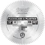 Freud 10 In. 80 Tooth Plexiglass an