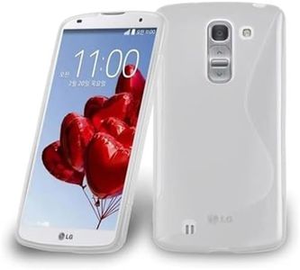 cadorabo Coque pour LG Optimus G Pro 2 en Semi Transparent - Housse Protection Souple en Silicone TPU avec Anti-Choc et Anti-Rayures - Ultra Slim Fin Gel Case Cover Bumper