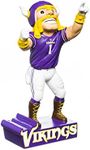 Team Sports America NFL Minnesota Vikings Fun Colorful Mascot Statue - 7" Long x 6" Wide x 12" High