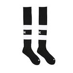 Canterbury Men's Hooped Playing Socks, Black, X-Small (Junior)