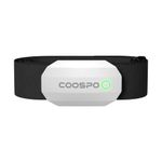 COOSPO Heart Rate Monitor Chest Strap,Bluetooth ANT+ Chest HRM for Running Cycling Gym Fitness, Heart Rate Monitors IP67 Waterproof Compatible with Strava Zwift Wahoo Garmin Polar Peloton App