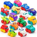 JOYIN Cartoon Cars, Soft Rubber Toy