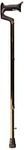 PCP Mobility Adjustable Cane, Aluminum, Orthopedic Handle, Bronze Ice Cane, 3/4-Inch Tip Size