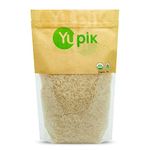 Yupik Organic Basmati Rice, 1 kg, 6 Count, Gluten-Free, Non-GMO, Vegan, Kosher, Long Grains, Sugar-Free, Salt-Free, Fragrant Rice, Easy Preparation, Ideal for Recipes, Side Dishes, Salads & More