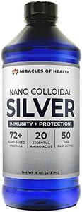 Miracles of Health Colloidal Silver | 50ppm Nano Silver (16 oz)