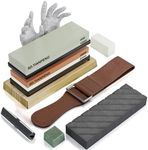 Knife Sharpening Stone - Dual Grit 