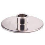 DERNORD Sanitary Concentric Reducer Tri Clamp Clover Stainless Steel 304 Sanitary Fitting End Cap Reducer (Tri Clamp Size: 8 inch x 2 inch)