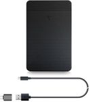 ezekers 750GB USB 3.0 USB C Ultra Slim Portable External Hard Drive HDD Compatible with PC, Mac, Laptop, Xbox, Xbox One, PS4, PS5 (storage only), iPhone 15 & 16, Android (Samsung, Sony)