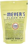 Mrs. Meyer's Clean Day Lemon Verbena Auto Dishwashing Packs - 20 Loads - 12.7 oz (Pack of 6)