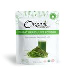 Organic Traditions Organic Wheat Grass Juice Powder Vegan Non-GMO Organic Superfood Wheat Grass Powder 5.3oz (150g) Bag 18 servings per bag