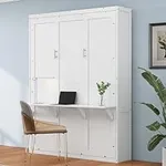 SOFTSEA Queen Size Murphy Bed 68 In