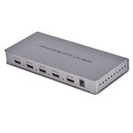 Microware 4X1 HDMI Multi-viewer HDMI Quad Screen Real Time Multi-viewer with HDMI seamless Switcher function full 1080P and 3D