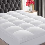 CHOKIT Luxury Soft 5D Spiral Fiber Twin XL Mattress Topper for College Dorm, Extra Thick Mattress Pad Cover for Back Pain Relief, Cooling Breathable Pillow Top Protector with 8-21" Deep Pocket