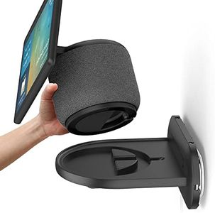PlusAcc Show 10 Wall Mount Stand - Holder Mount for Show 10 3rd Gen, Space Saving Show 10 Accessories Bracket Shelf (Black)