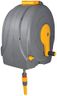 HOZELOCK - Wall-Mounted Fast Reel 40 m : Easy Rewinding with its Integrated Hose Guide System, Supplied with Hose Guide, Assembled and Ready to Use, 2496, Multicolour
