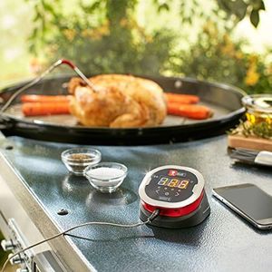 Weber iGrill 2 Bluetooth Meat Thermometer – Wireless Grilling Probe