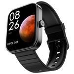 Noise ColorFit Pulse 3 with 1.96" Biggest Display Bluetooth Calling Smart Watch, Premium Build, Auto Sport Detection & 170+ Watch Faces Smartwatch for Men & Women (Jet Black)