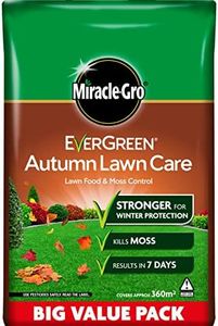 Miracle-Gro 121197 Autumn Lawn Care, Lawn Food & Moss Control, 360 m2, Natural