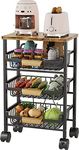 4 Tier Fruit Basket for Kitchen, Ve