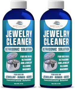 UltraSonic Cleaner Solution-The Jewelry Cleaner,Eyeglass Cleaner,Ring Cleaner. for Gold Jewelry,Silver Jewelry,Platinum Jewelry,Diamonds, Non-Porous Precious and semi-Precious Jewelry. (2)