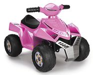 FEBER - Quad Racy Pink 6V, electronic ride-on for kids (Famosa Toys 800011422)