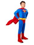 Super DC Heroes Deluxe Muscle Chest Superman Toddler Costume (size:Toddler)