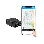 Reiwour 4G OBD GPS Tracker for Vehicles Hidden Real Time OBD2 Mini Fleet GPS Tracker car Tracking Device Location Locator One Month Fee Included