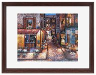 MCS 65738 Frame for Puzzles Sized, Walnut, Picture, 18 x 24 in or Smaller