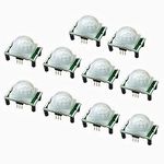 WMYCONGCONG 10 PCS PIR Module Pyroelectric Infrared Motion Sensor Module Detector Security