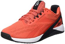 Reebok Men's Nano X1 Cross Trainer, Dynamic Red/White/Black, 11 UK