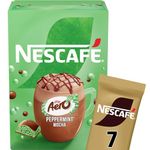 Nescafe Peppermint Aero Mocha 7 x 19g Sachets, 100% Responsibly Sourced Coffee