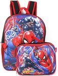 Ruz Spiderman Boys 16 Inch Backpack