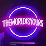 The World Is Yours Neon Sign, Neon 